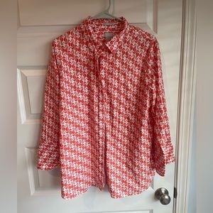 Chicos size 3 (16) - no iron shirt